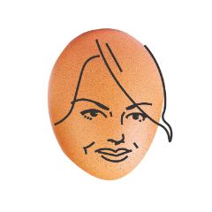 emma stone as an egg
