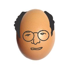 george costanza as an egg
