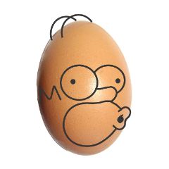 hommer simpson as an egg